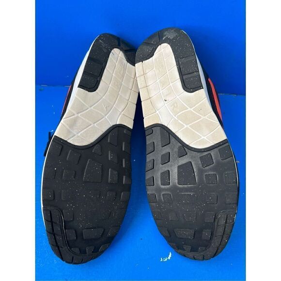 NIKE AIR MAX 1 JCRD JACQUARD PREOWNED VINTAGE US 13   644153-500 RARE SAFARI - Picture 5 of 6